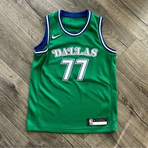 NBA Dallas Green and Blue Basketball Jersey - Doncic